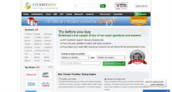 Desktop Screenshot of itcertkey.com